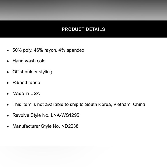 LNA Marlon Top in Heather Gray - Picture 6 of 6